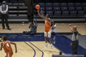 ROAD TRIP: No. 13 West Virginia begins five-day stretch in Texas with game against the Longhorns